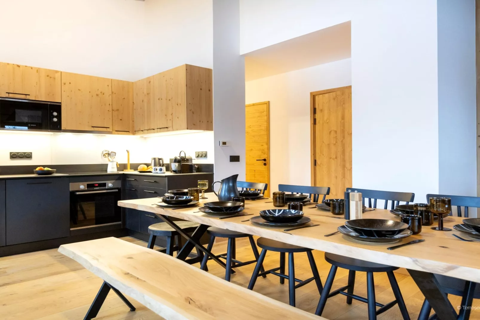 CHAPELLE DABONDANCE Le Flocon Blanc A50P - Esszimmer