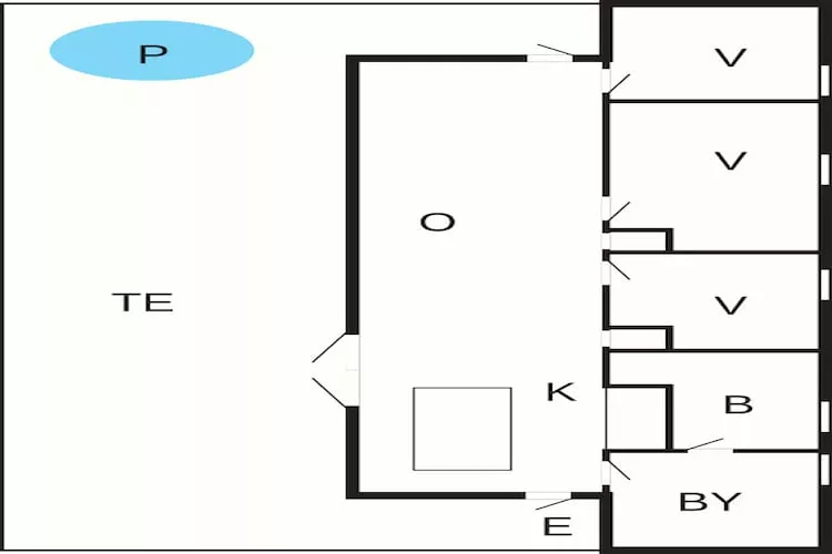 5 etoiles maison de vacances a Gotlands Tofta - Plan