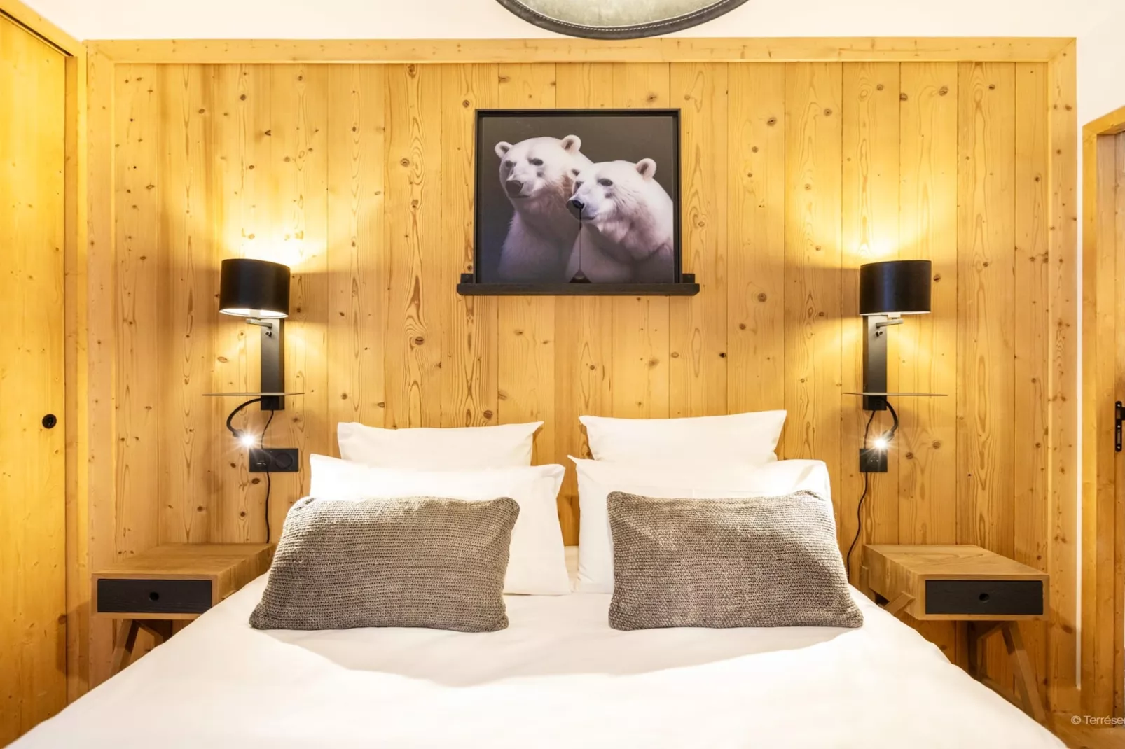 CHAPELLE DABONDANCE Le Flocon Blanc A38P - Schlafzimmer