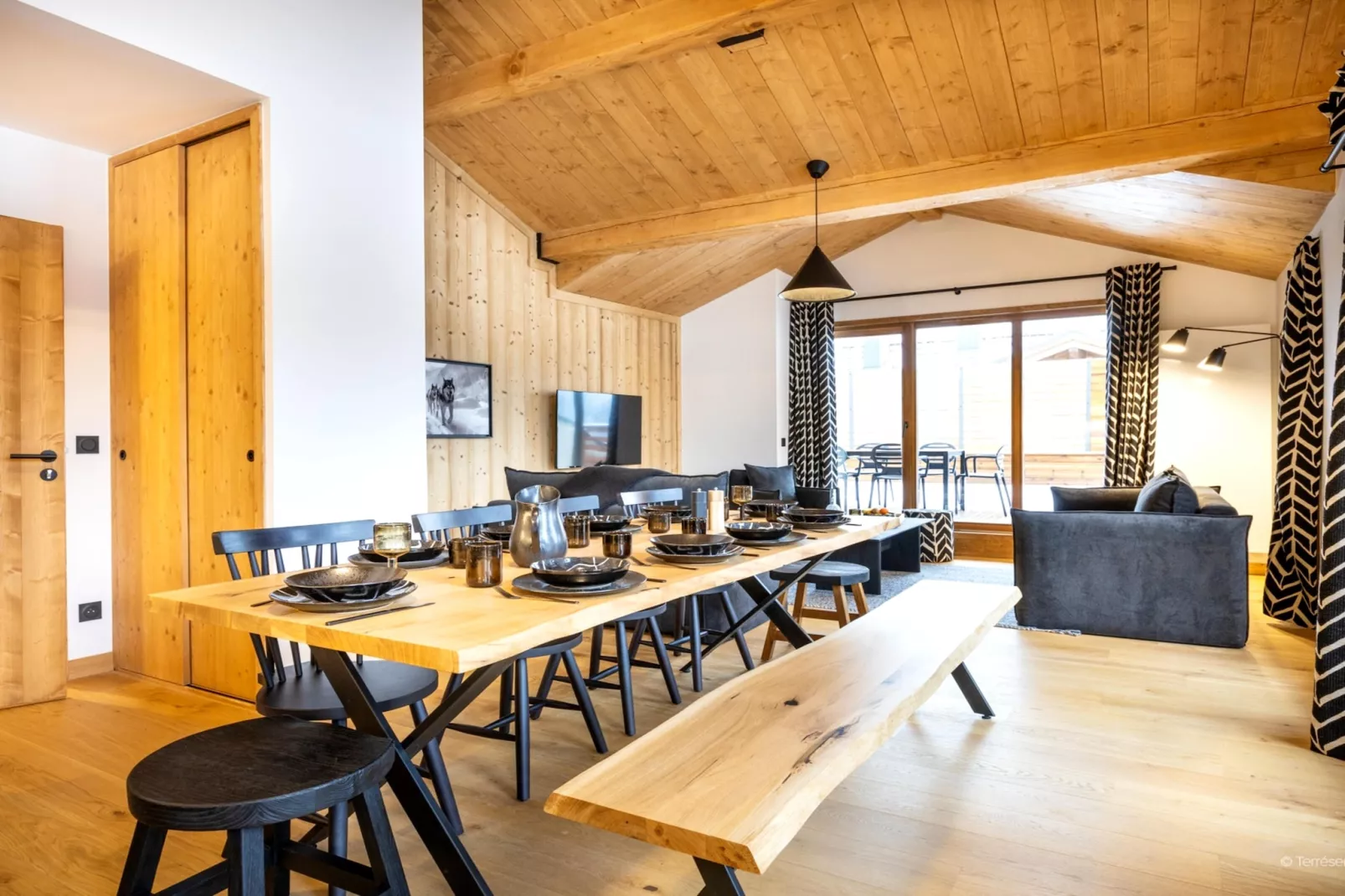 CHAPELLE DABONDANCE Le Flocon Blanc A50P - Esszimmer