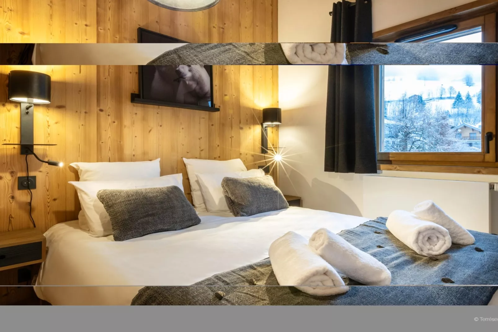 CHAPELLE DABONDANCE Le Flocon Blanc A26S - Schlafzimmer