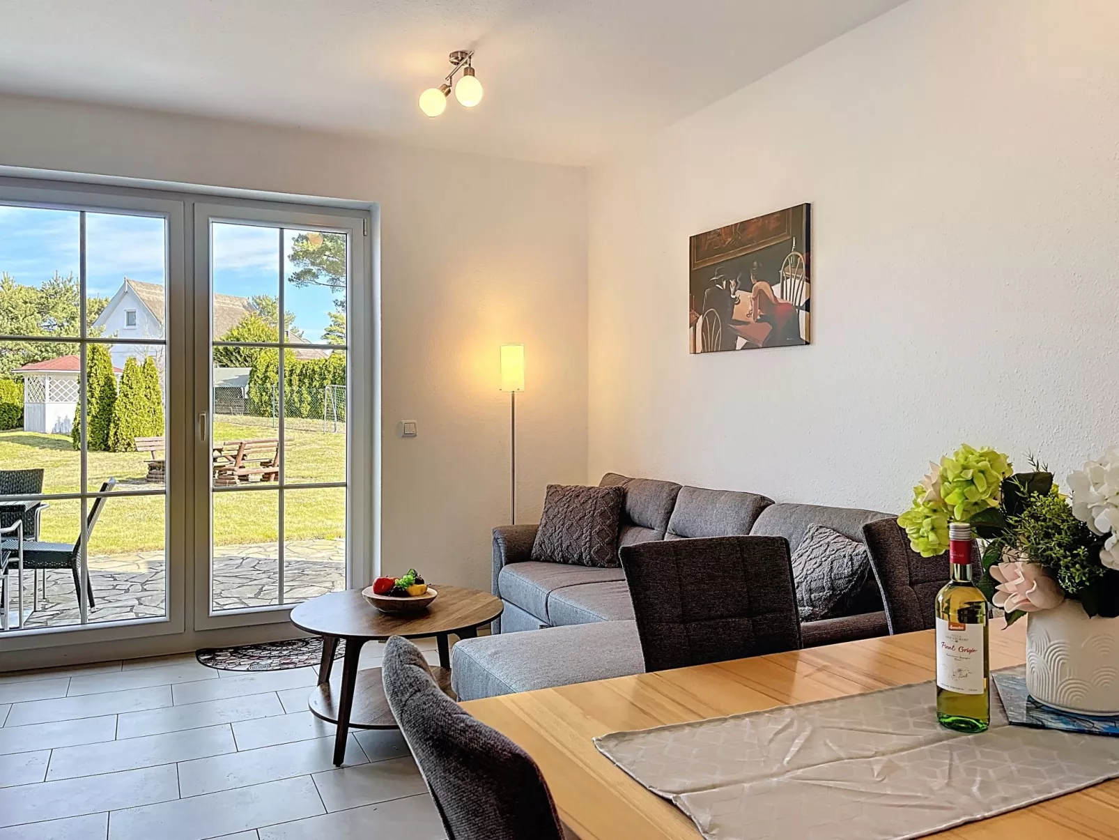 Ferienhaus Nordstern - Drinnen