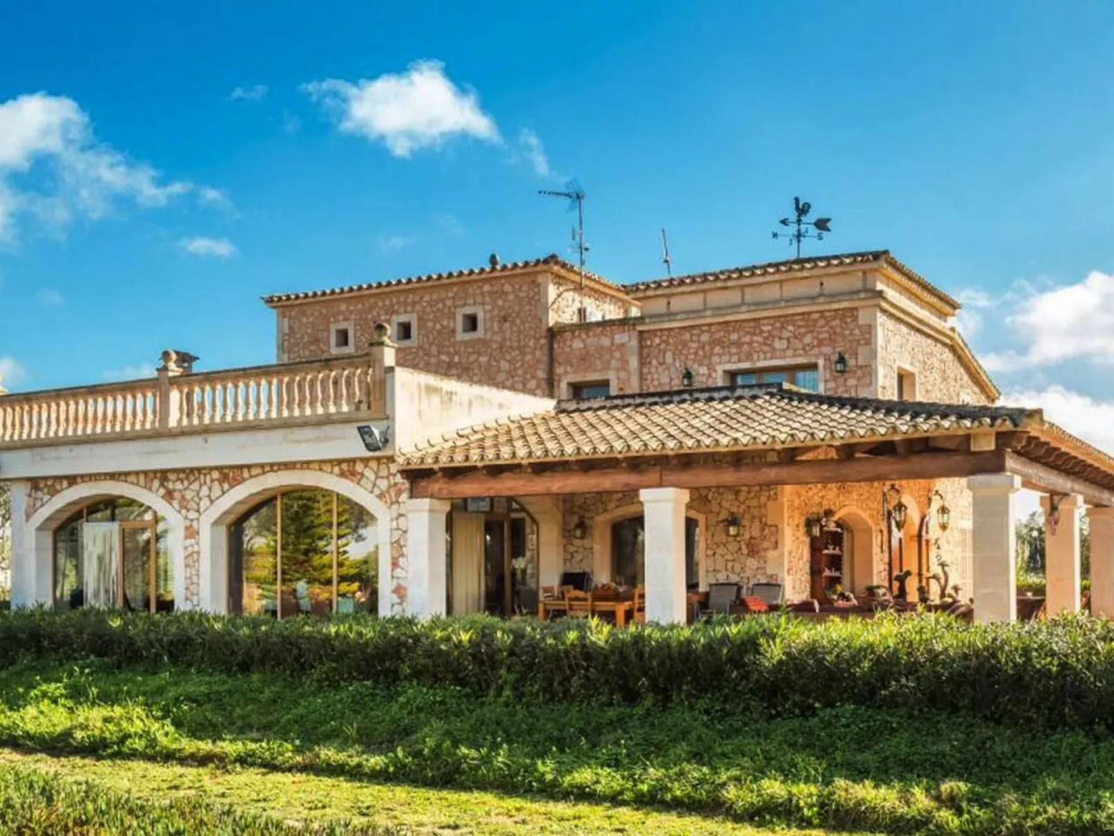 Finca 'Na Pont' mit privatem Pool - Draußen