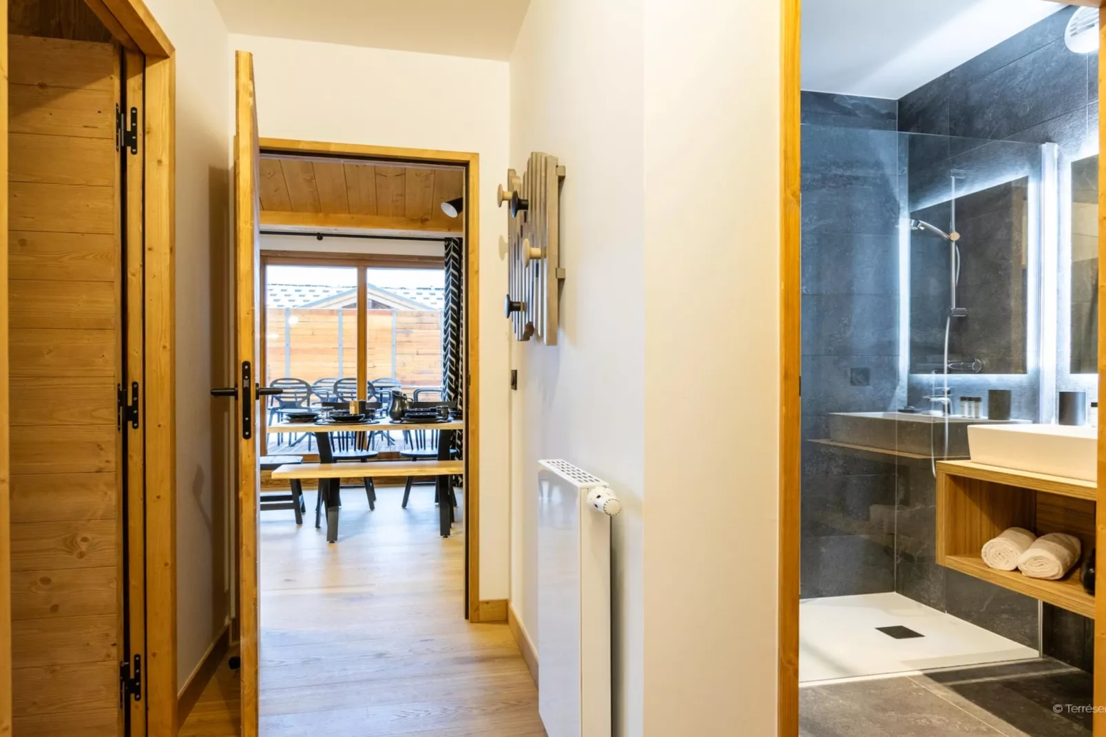 CHAPELLE DABONDANCE Le Flocon Blanc A26S - Badezimmer