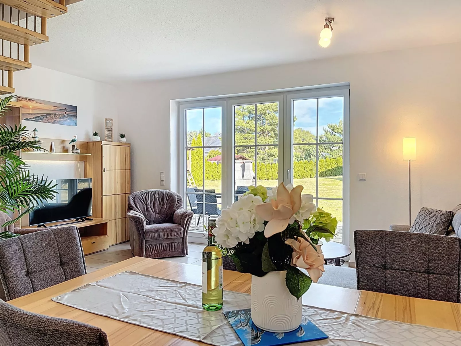 Ferienhaus Nordstern - Drinnen