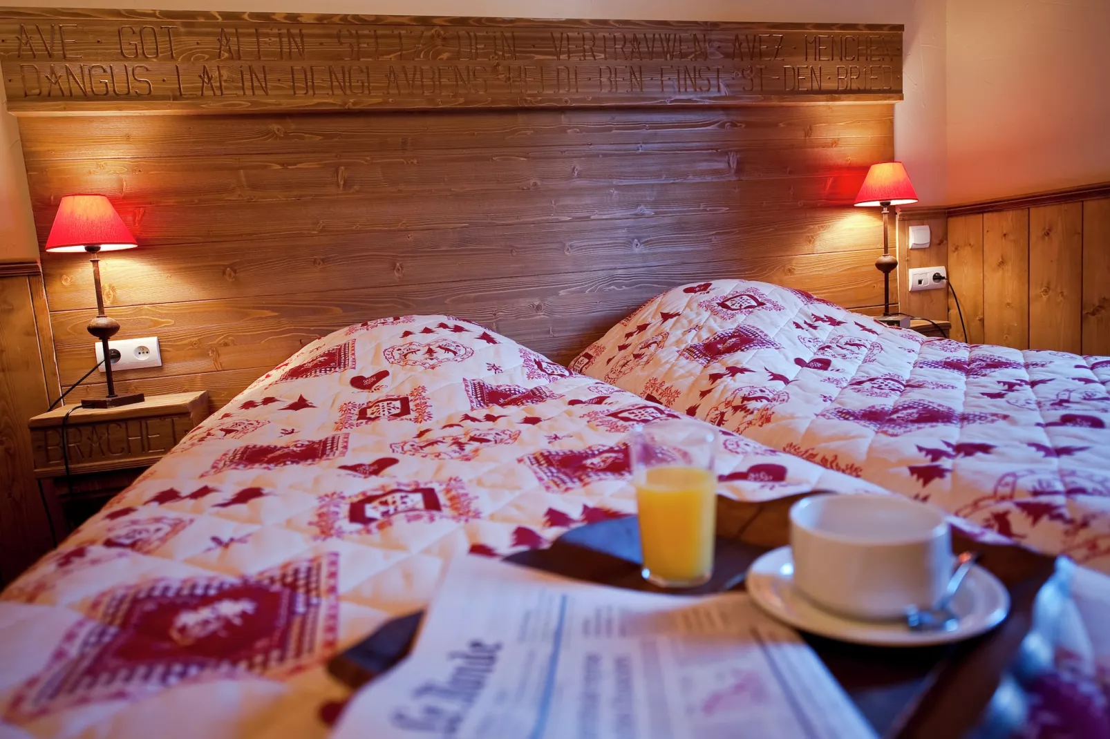 Chalet Le Refuge 3 - Schlafzimmer