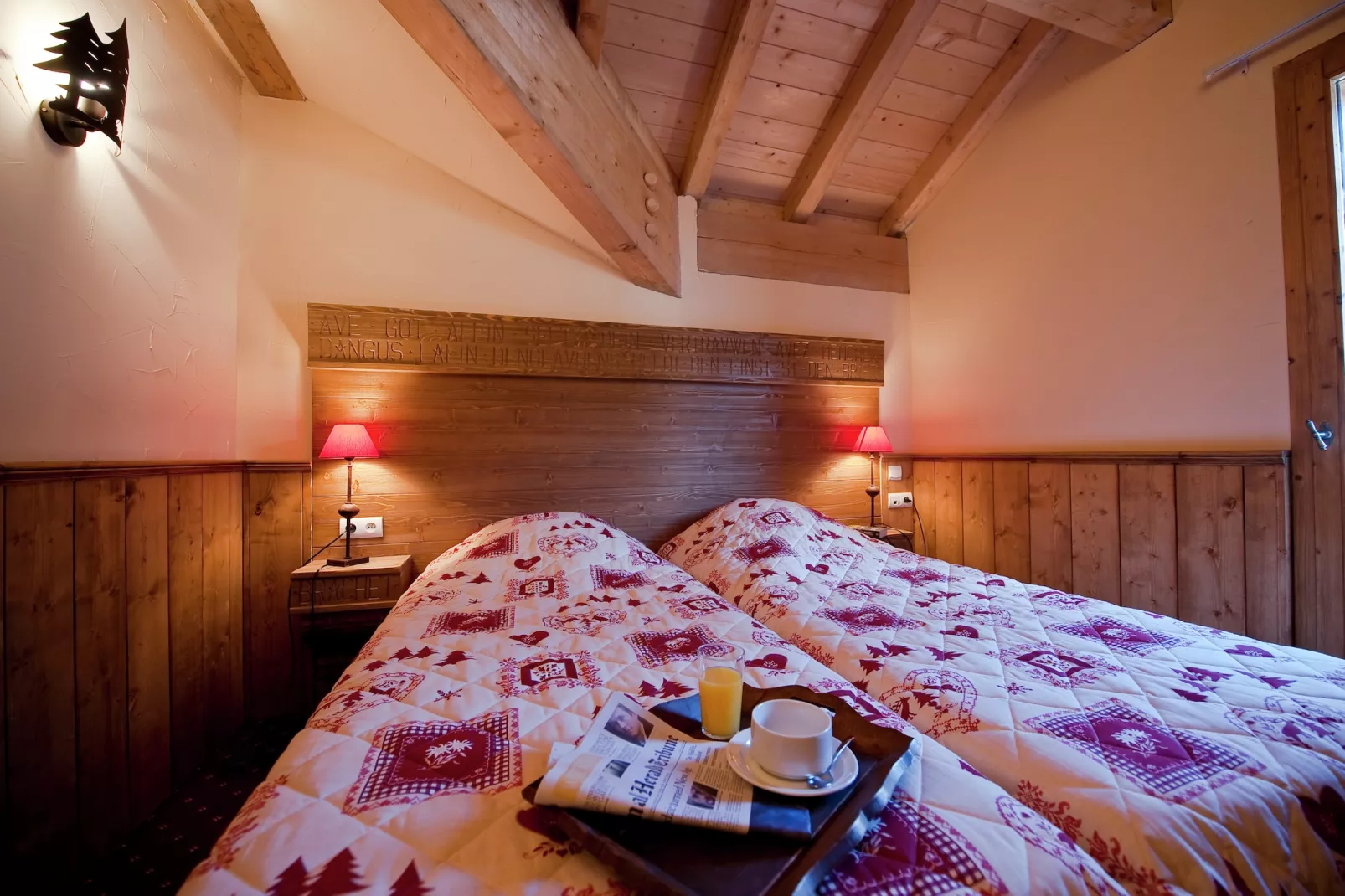 Chalet Le Refuge 2 - Schlafzimmer