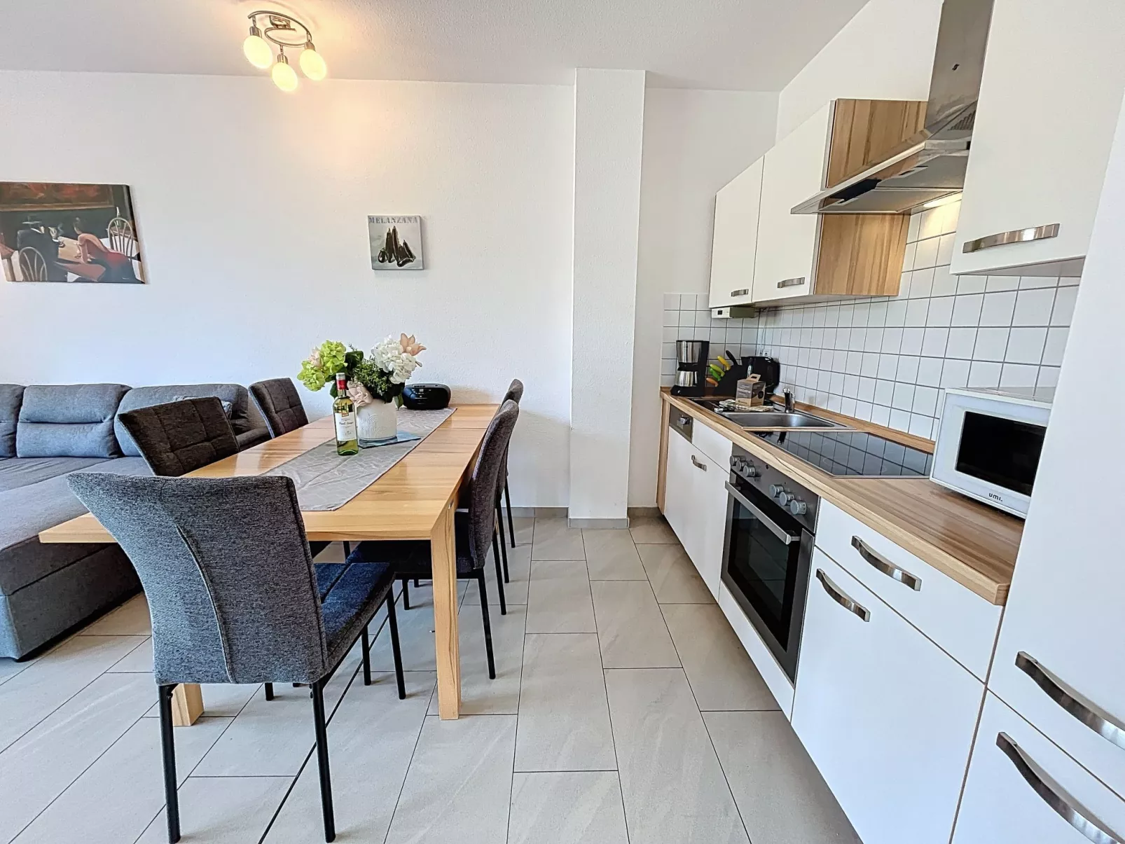 Ferienhaus Nordstern - Drinnen