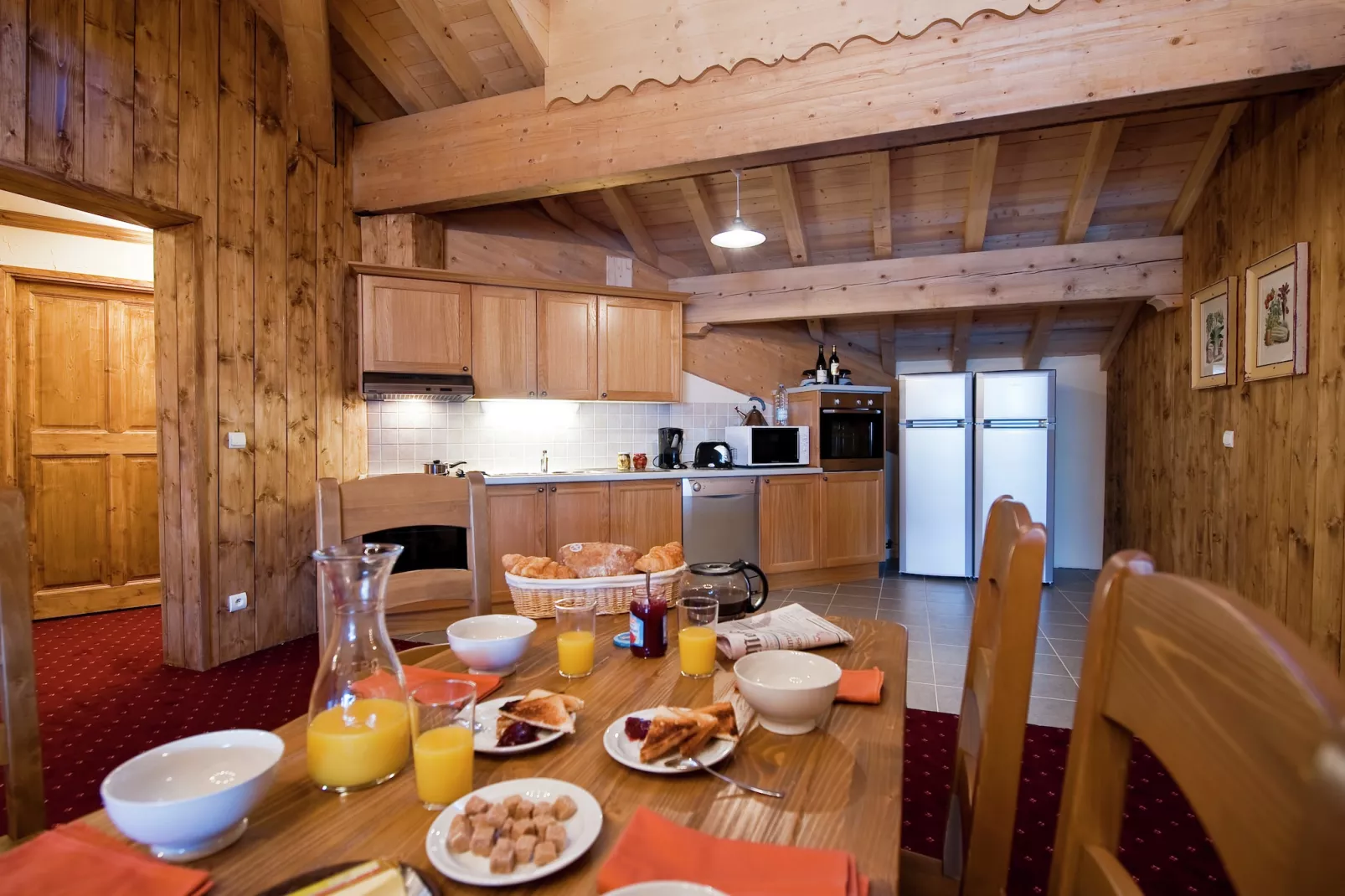 Chalet Le Refuge 4 - Küche