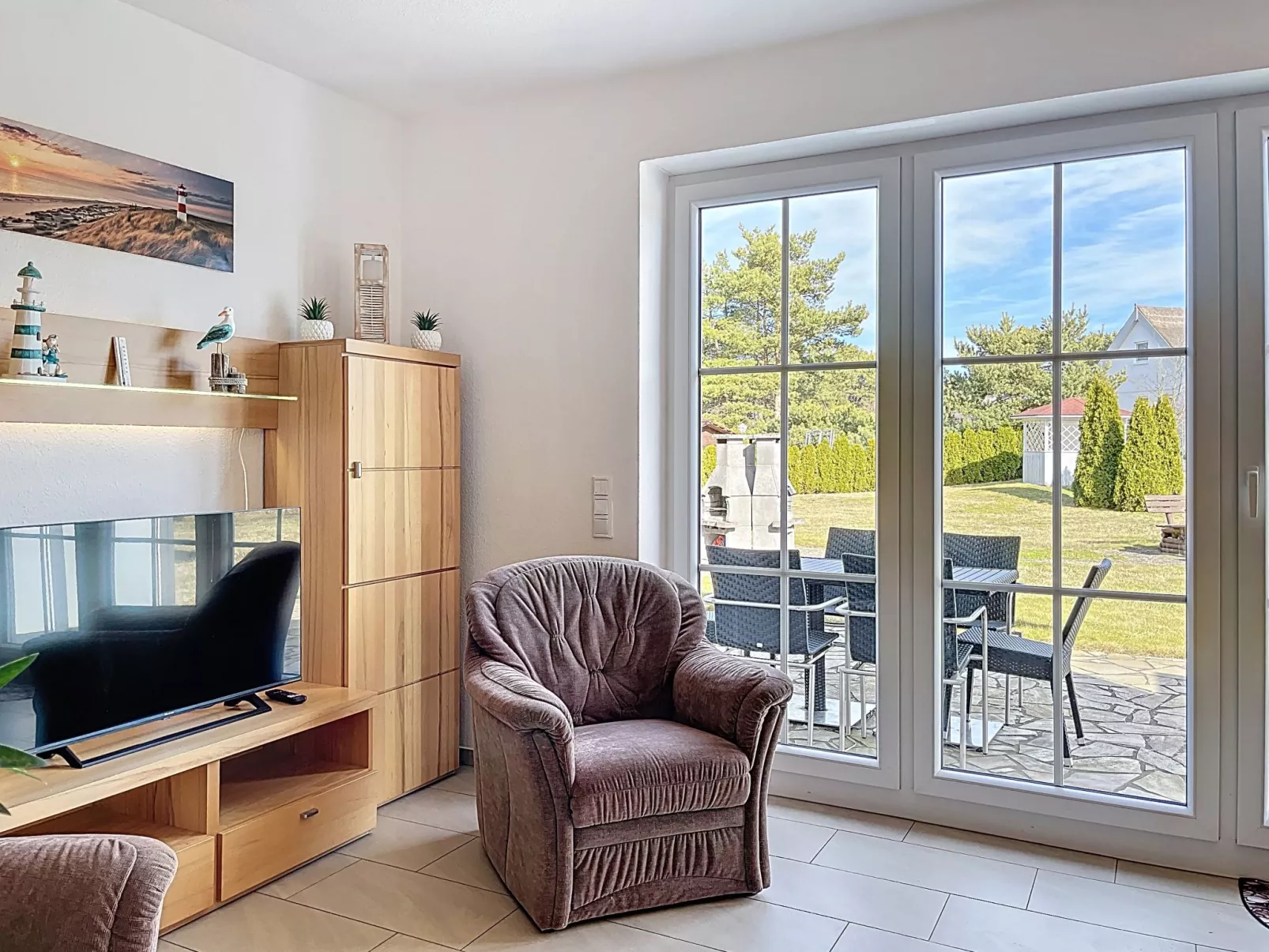 Ferienhaus Nordstern - Drinnen