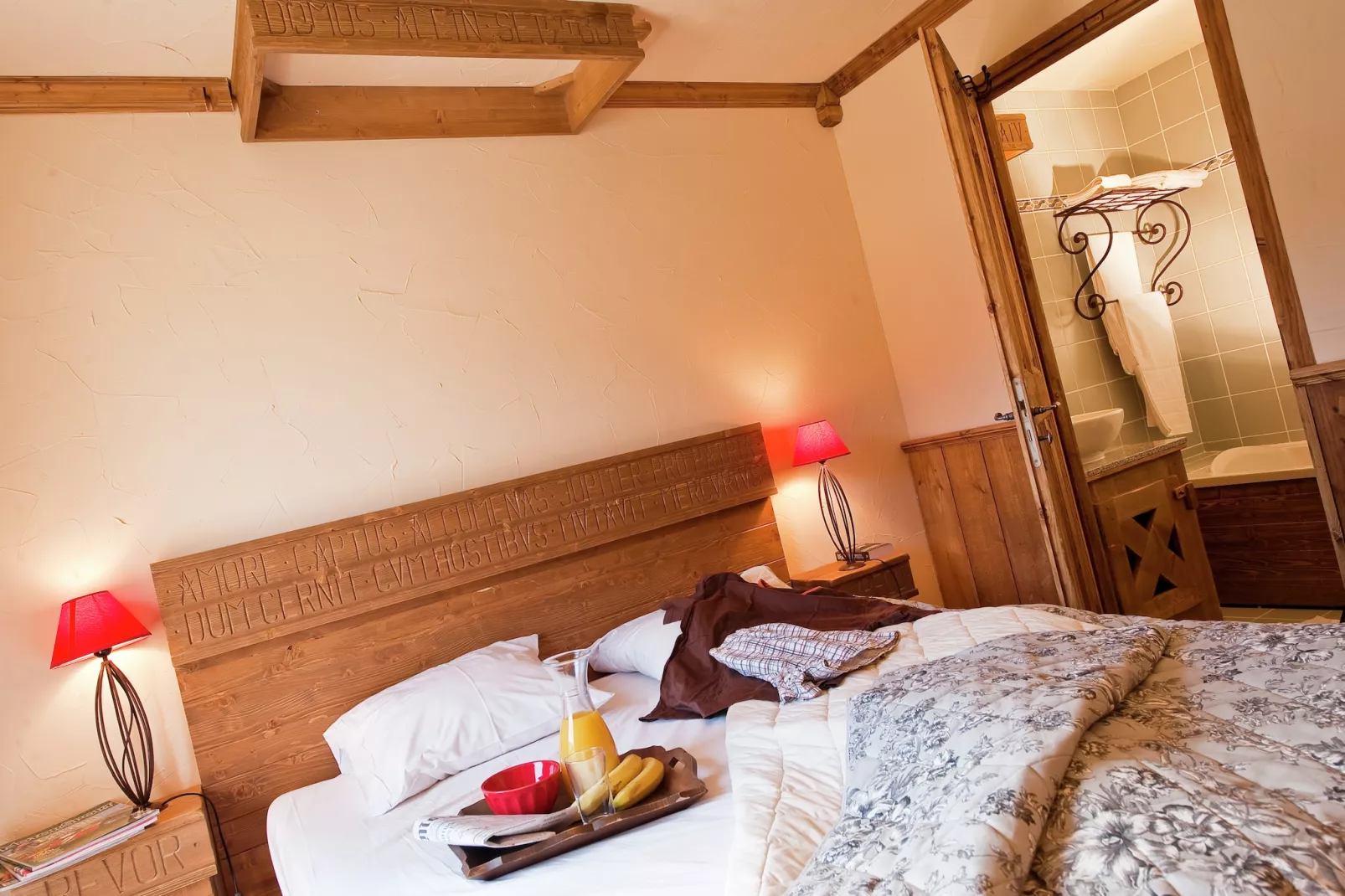 Chalet Le Refuge 3 - Schlafzimmer