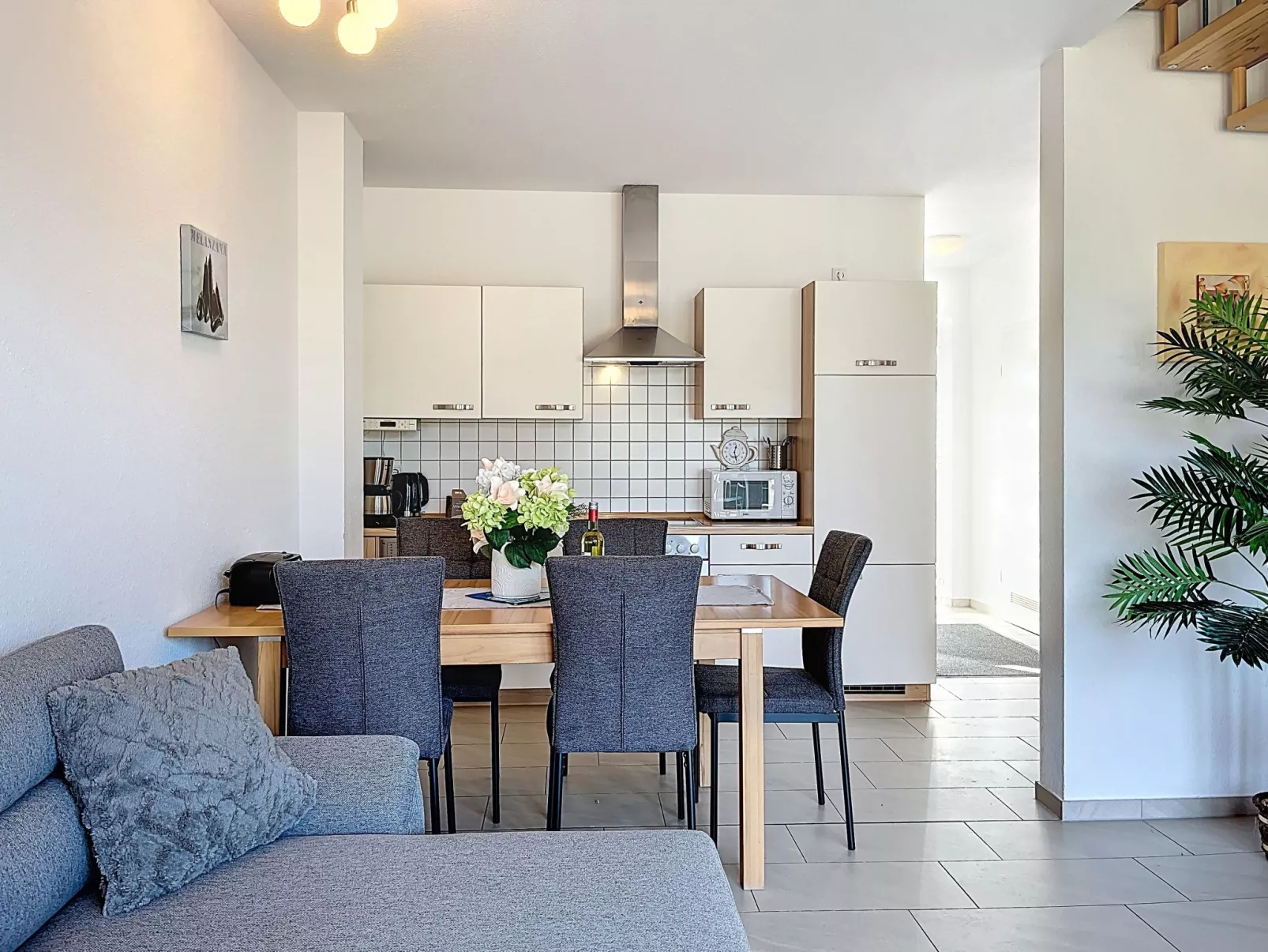 Ferienhaus Nordstern - Drinnen