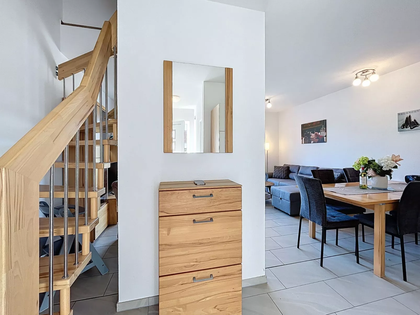 Ferienhaus Nordstern - Drinnen