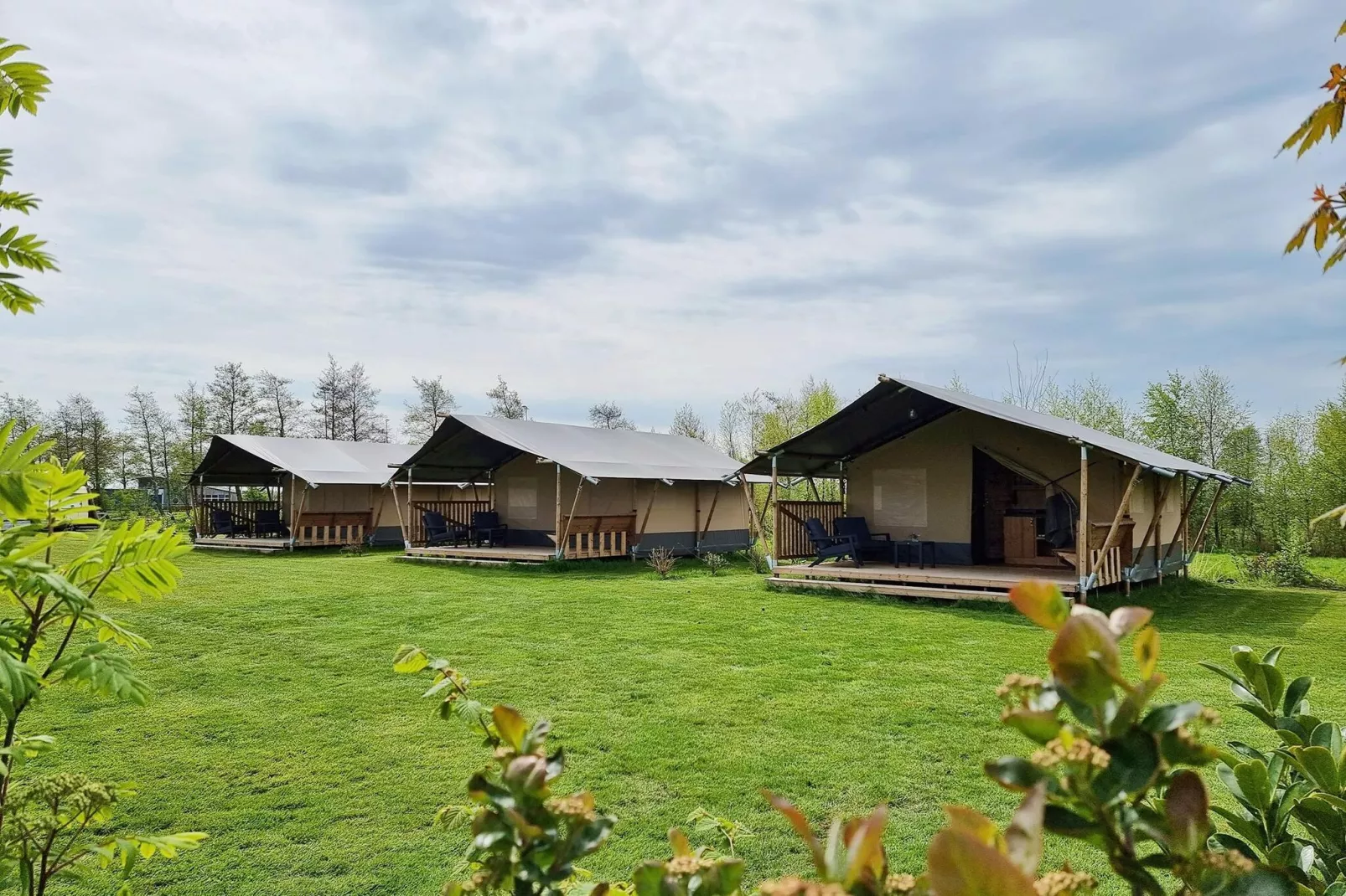 Luxe glamping met badkamer 2-Atmosphere