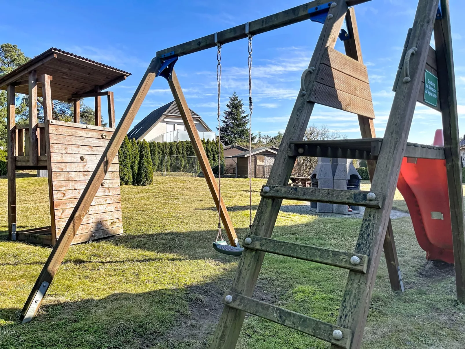 Ferienhaus Nordstern - Draußen