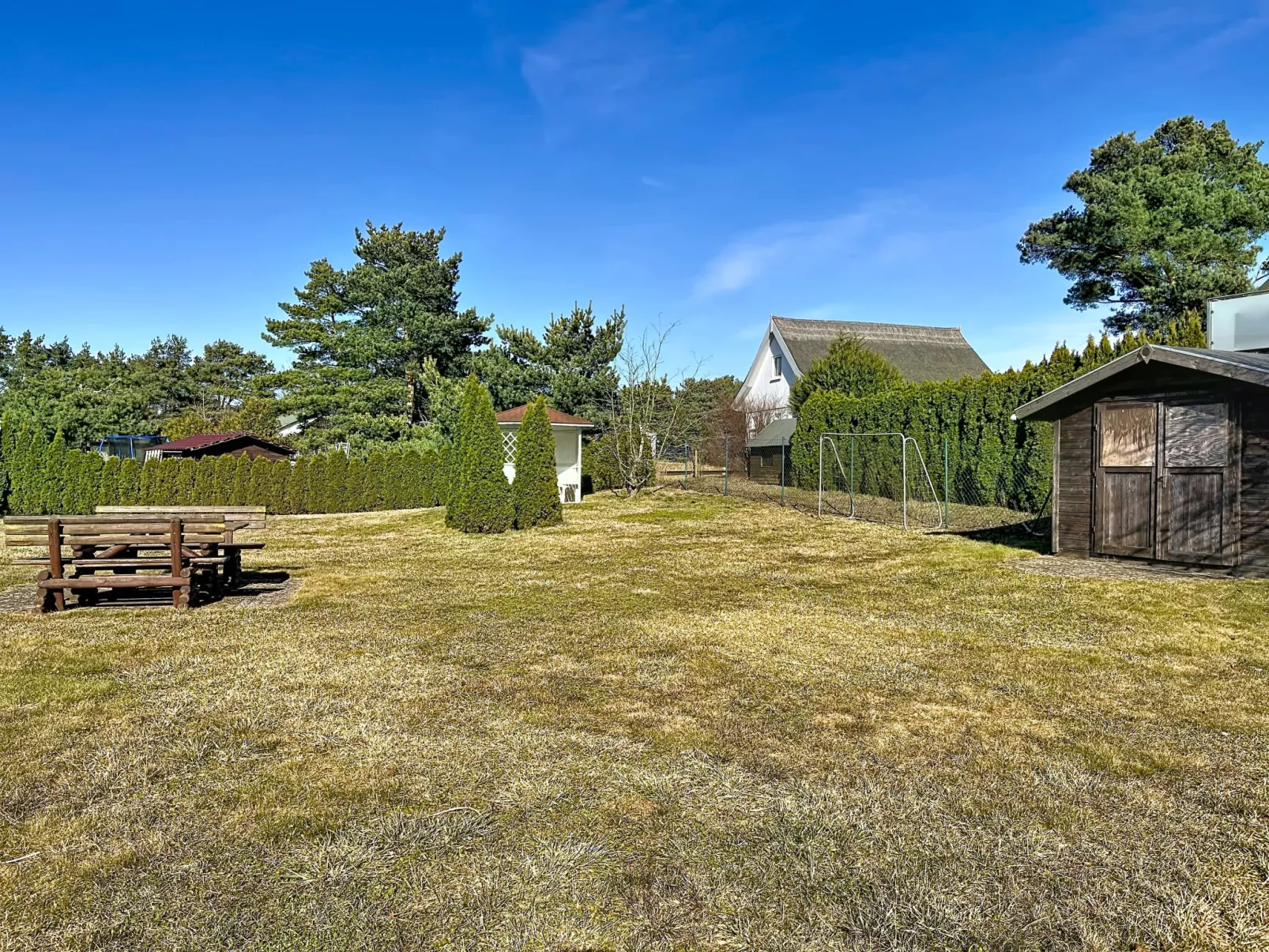 Ferienhaus Nordstern - Draußen