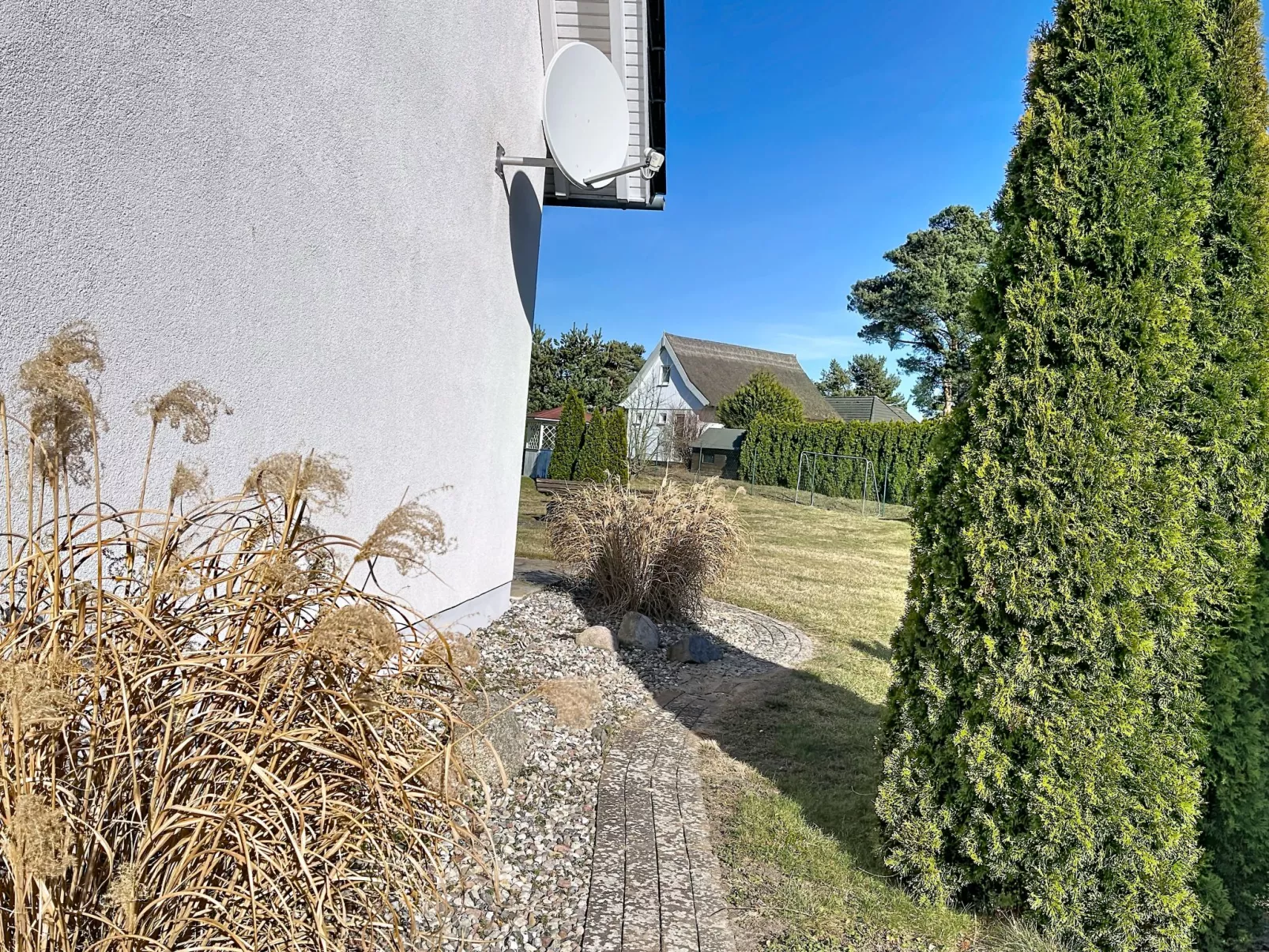 Ferienhaus Nordstern - Draußen