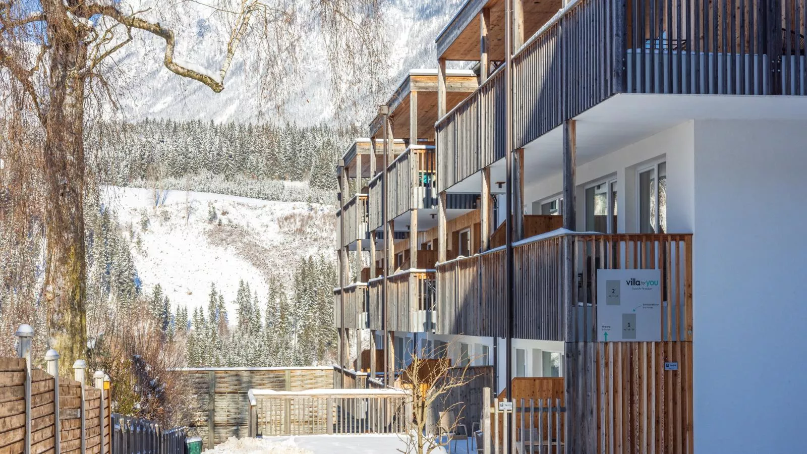 Apart33 Top 2-16 - Exterior in winter