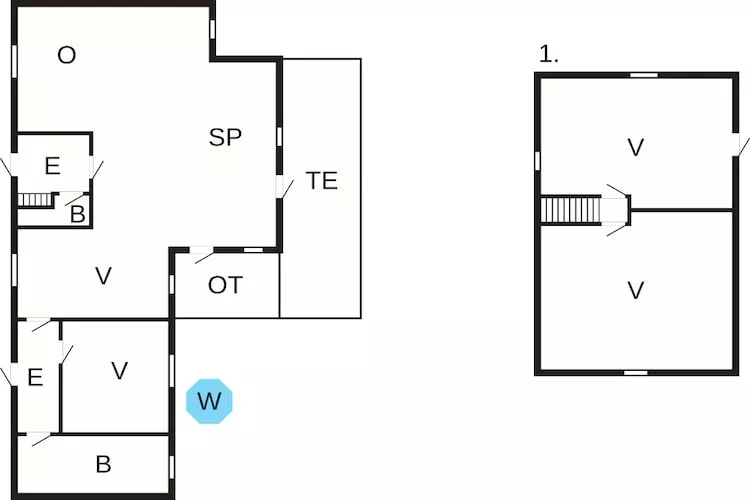 4 star holiday home in Løgstør - Floor plan