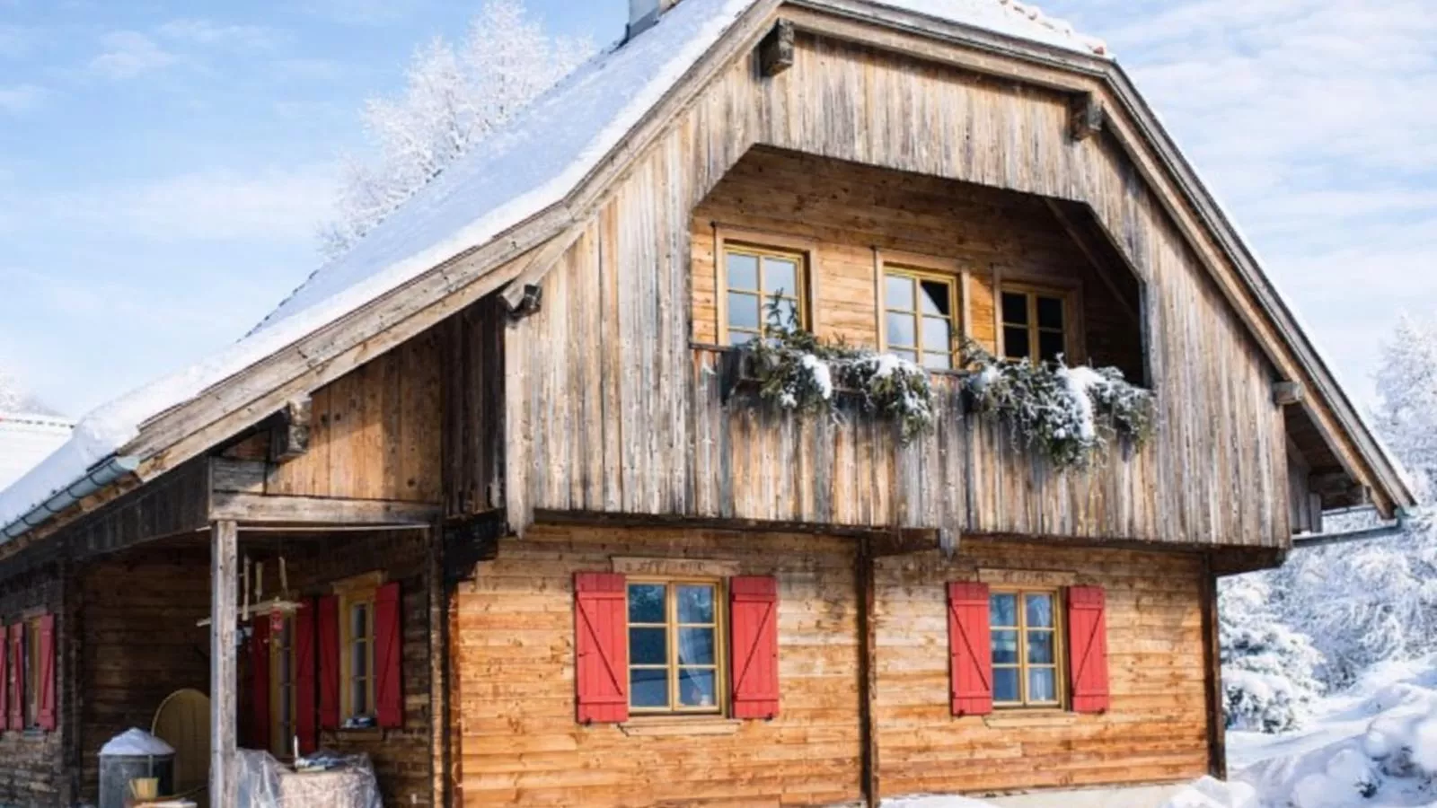 Feistritz Berg und See