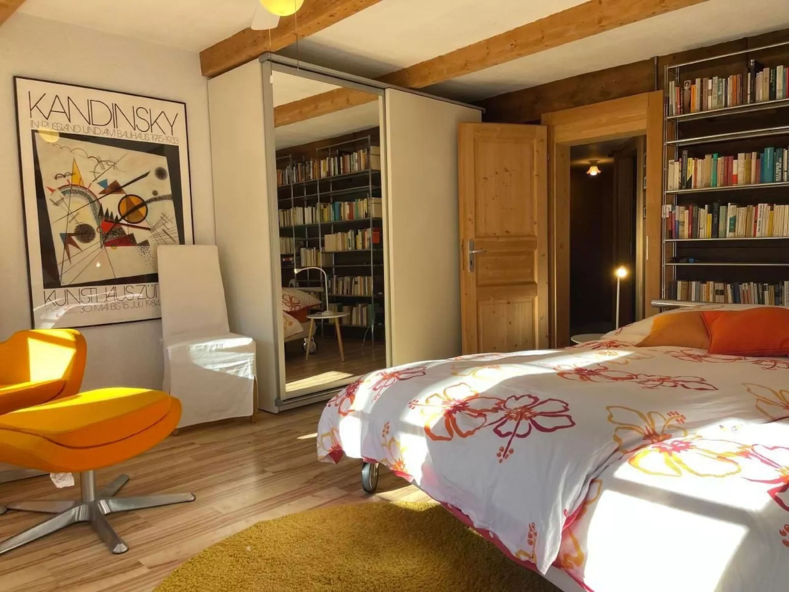 Chalet-Hausteil mit Garten im Dorfkern