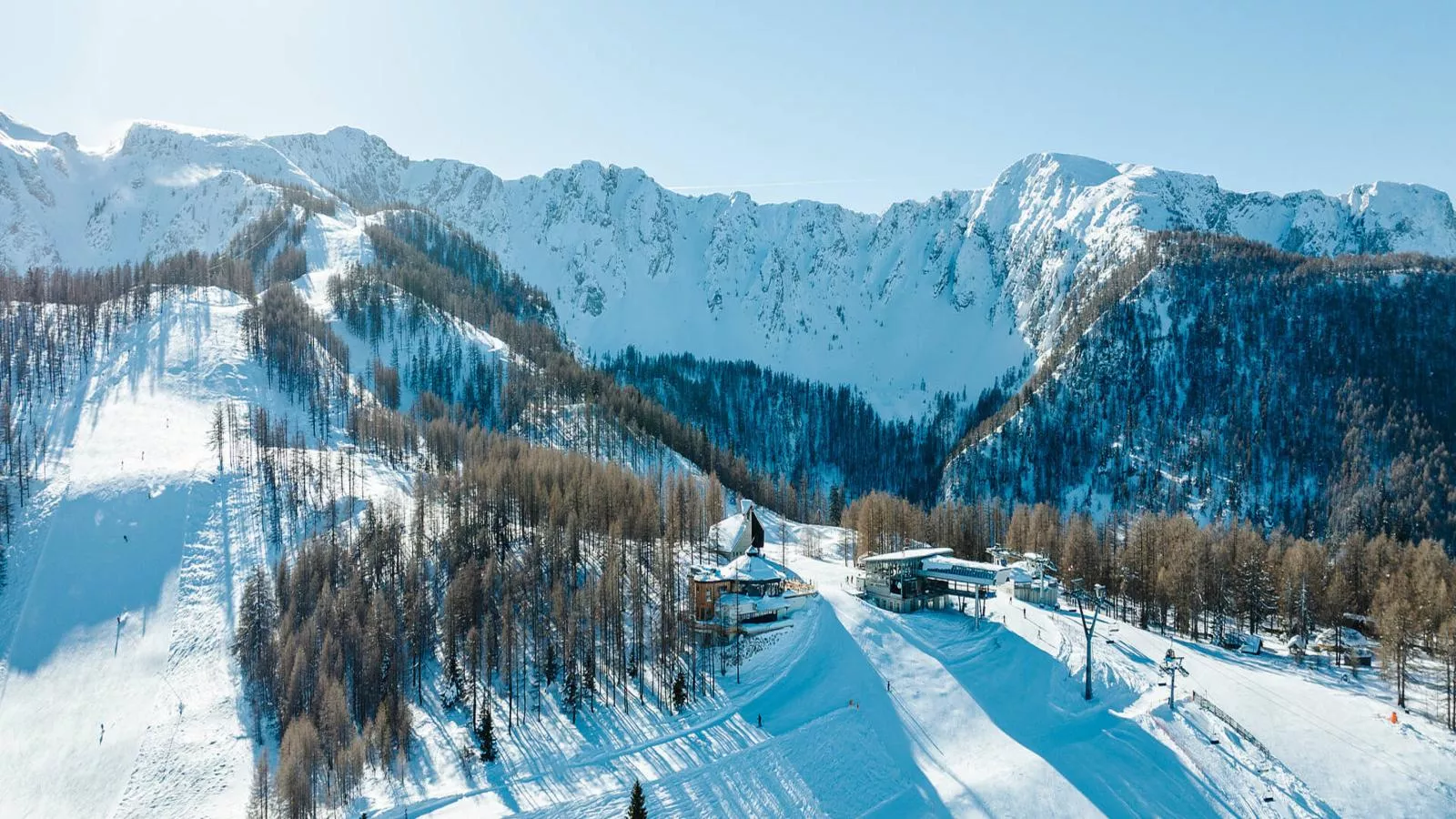 Feistritz Berg und See - Gebiet Winter 20 km