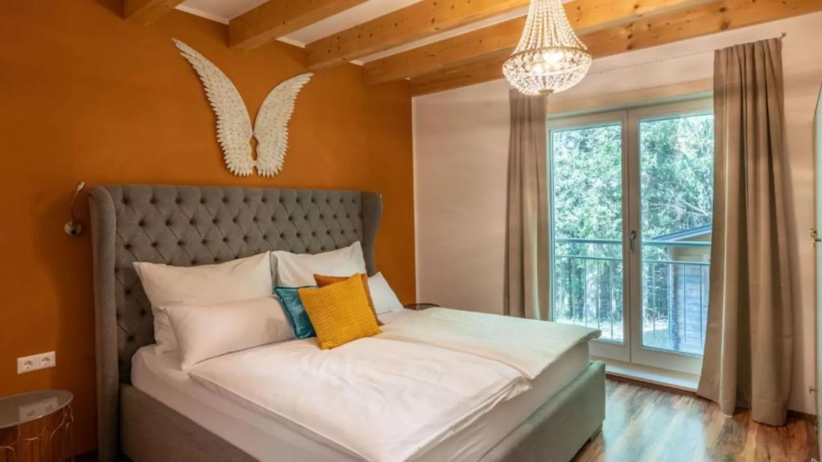 Karawankenblick - Schlafzimmer