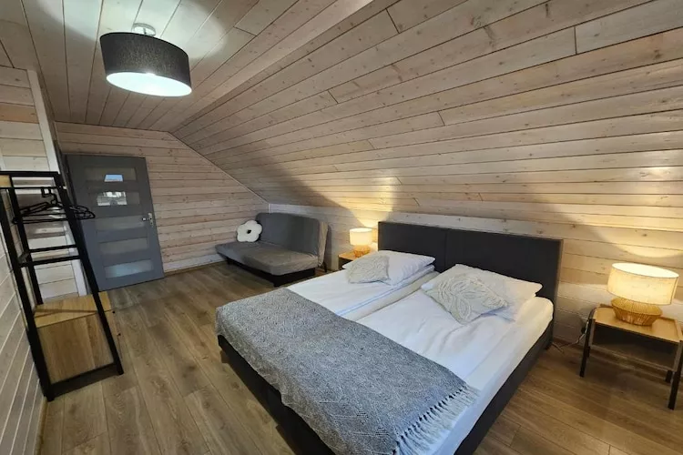 Dom wakacyjny bliźniak Wdzydze 1 - Chambre