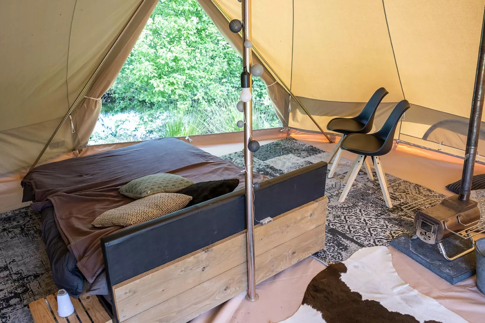 Glamour tent 'Kreas'"-Bedroom