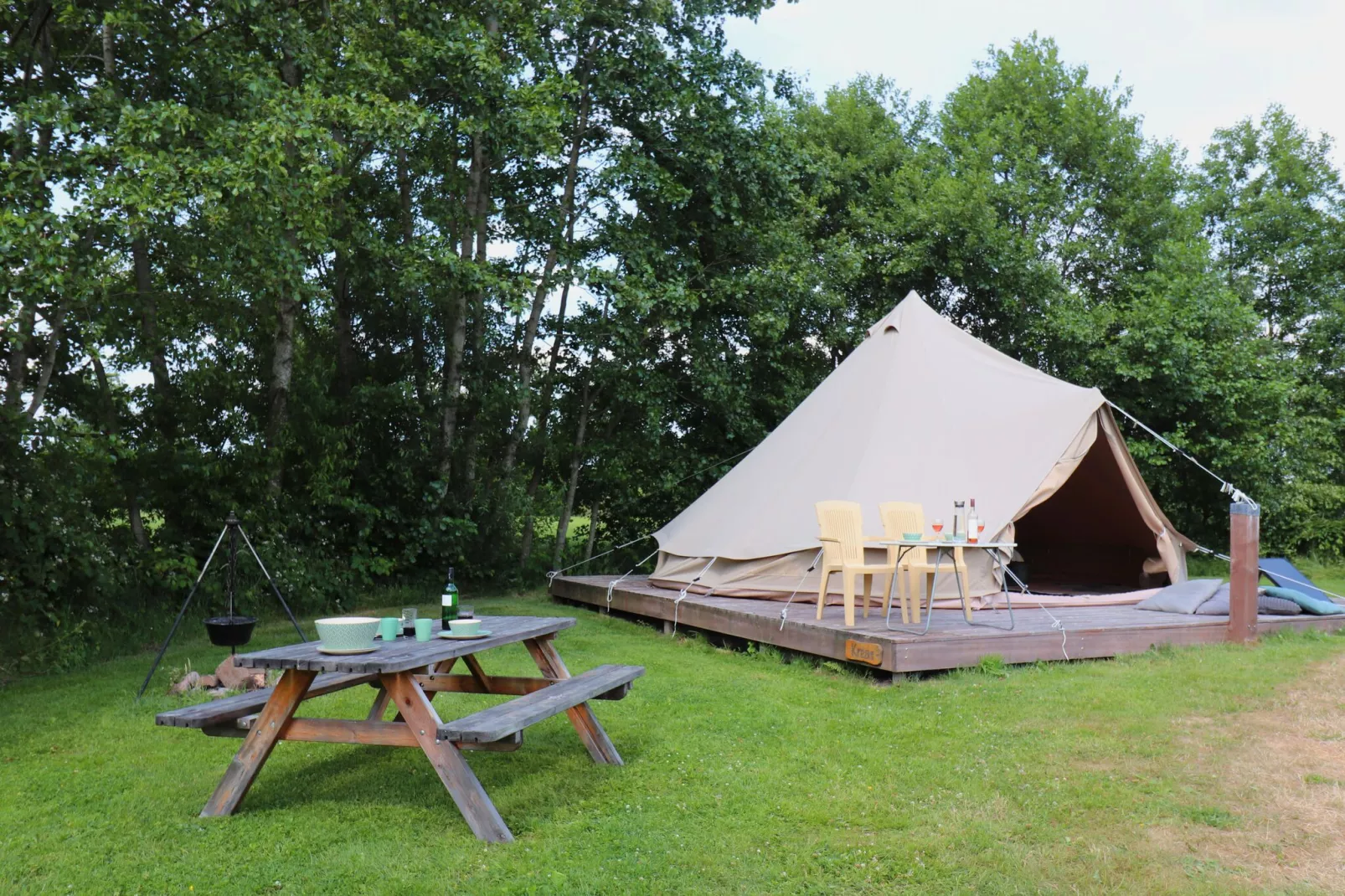 Glamour tent 'Kreas'"-Gardens summer