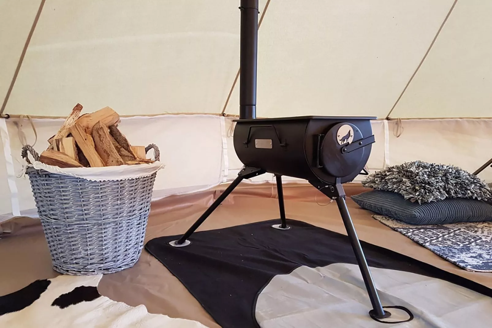 Glamour tent 'Kreas'"-Atmosphere