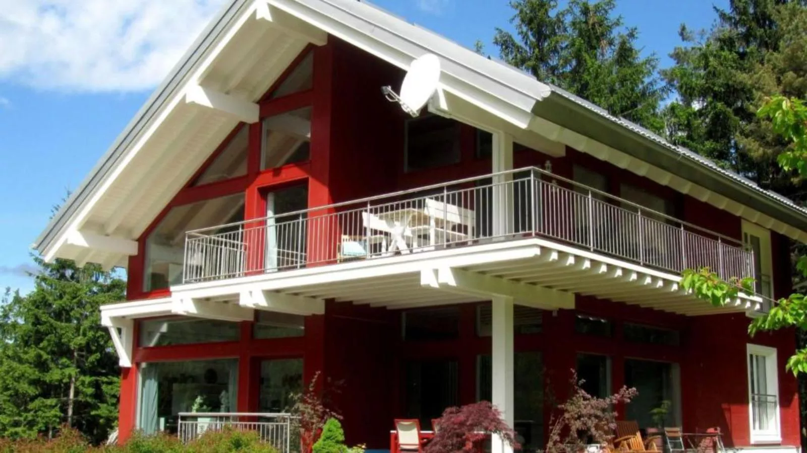 Karawankenblick - Außenbereich Sommer