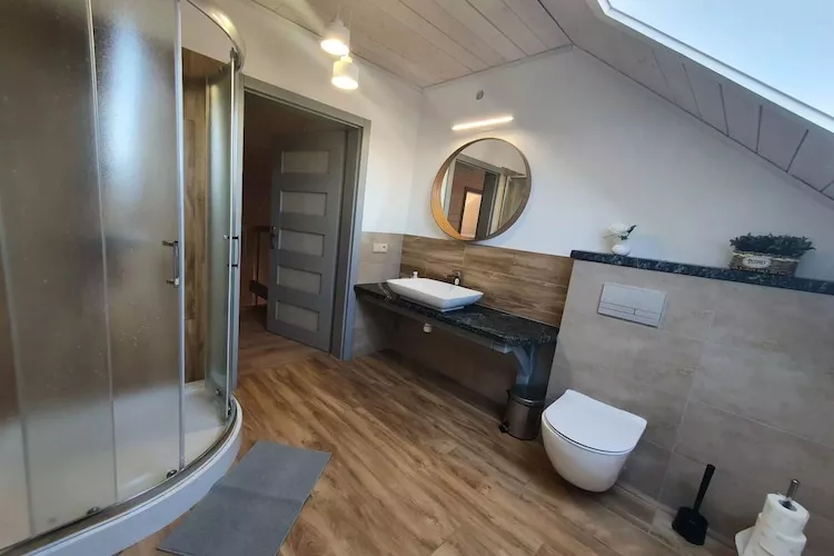 Dom wakacyjny bliźniak Wdzydze 1 - Salle de bain
