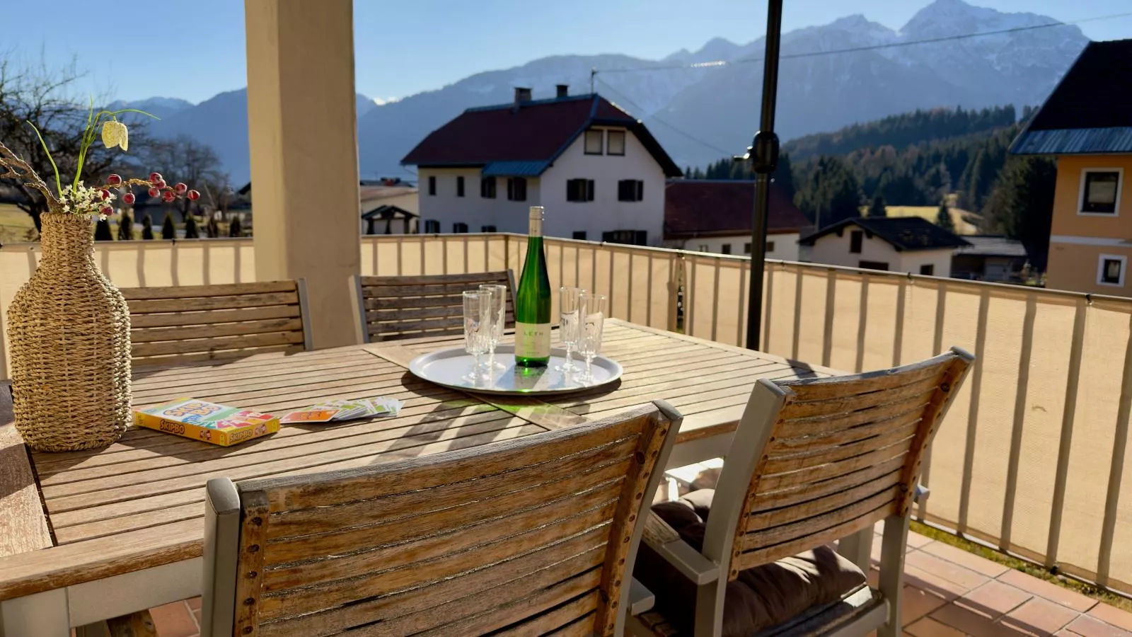 Jukbichl 1 - Terrace balcony