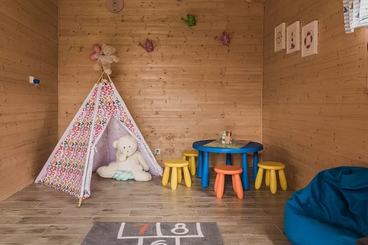 Osada Trzy Siostry domek nr 4 dla 5 osób Dąbrowa Dąbrowa - Salle de loisirs