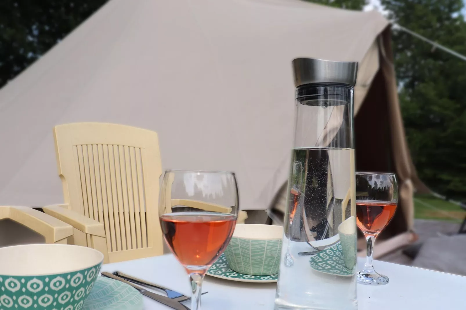 Glamour tent 'Smuk'-Atmosphere