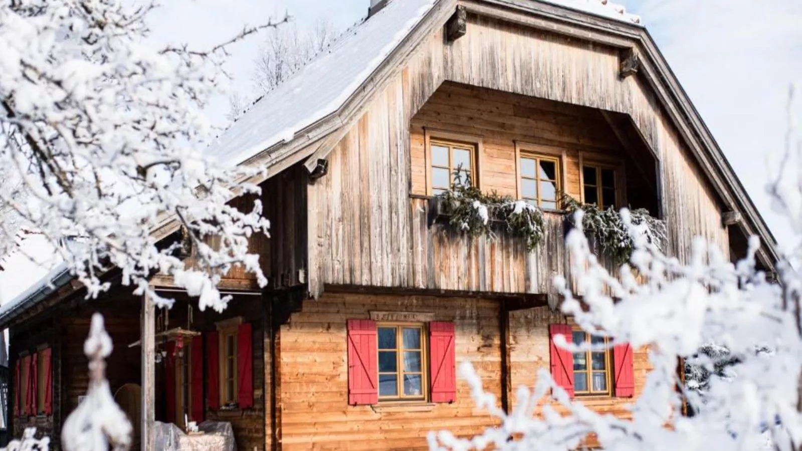 Feistritz Berg und See - Außenbereich Winter