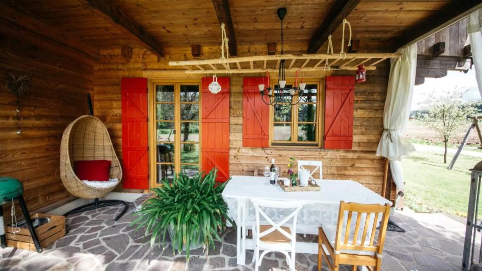 Feistritz Berg und See - Terrasse / balcon