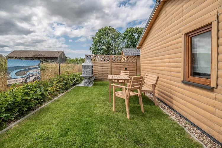 Osada Trzy Siostry domek nr 1 dla 5 osób Dąbrowa - Terrasse / balcon