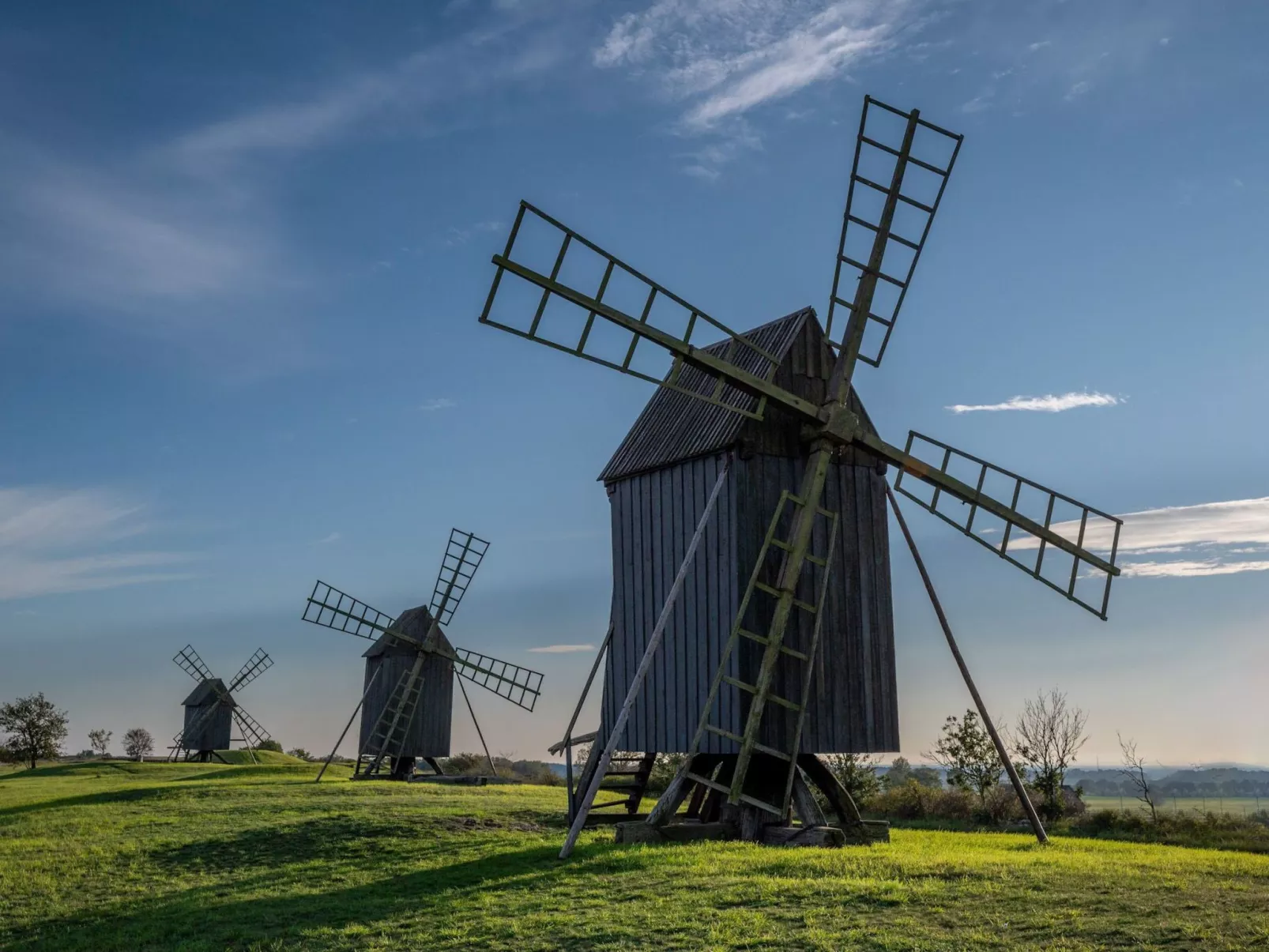 Buntes Schwedenhaus Lillebror - Draußen