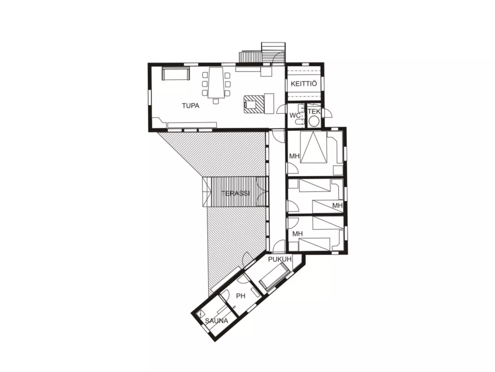 Kanervankukka - Dedans