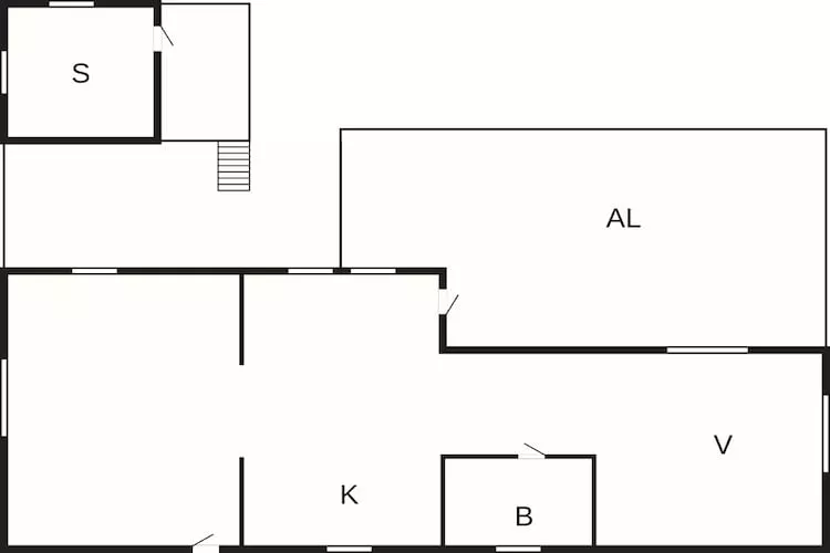 4 person holiday home in INGARÖ - Floor plan