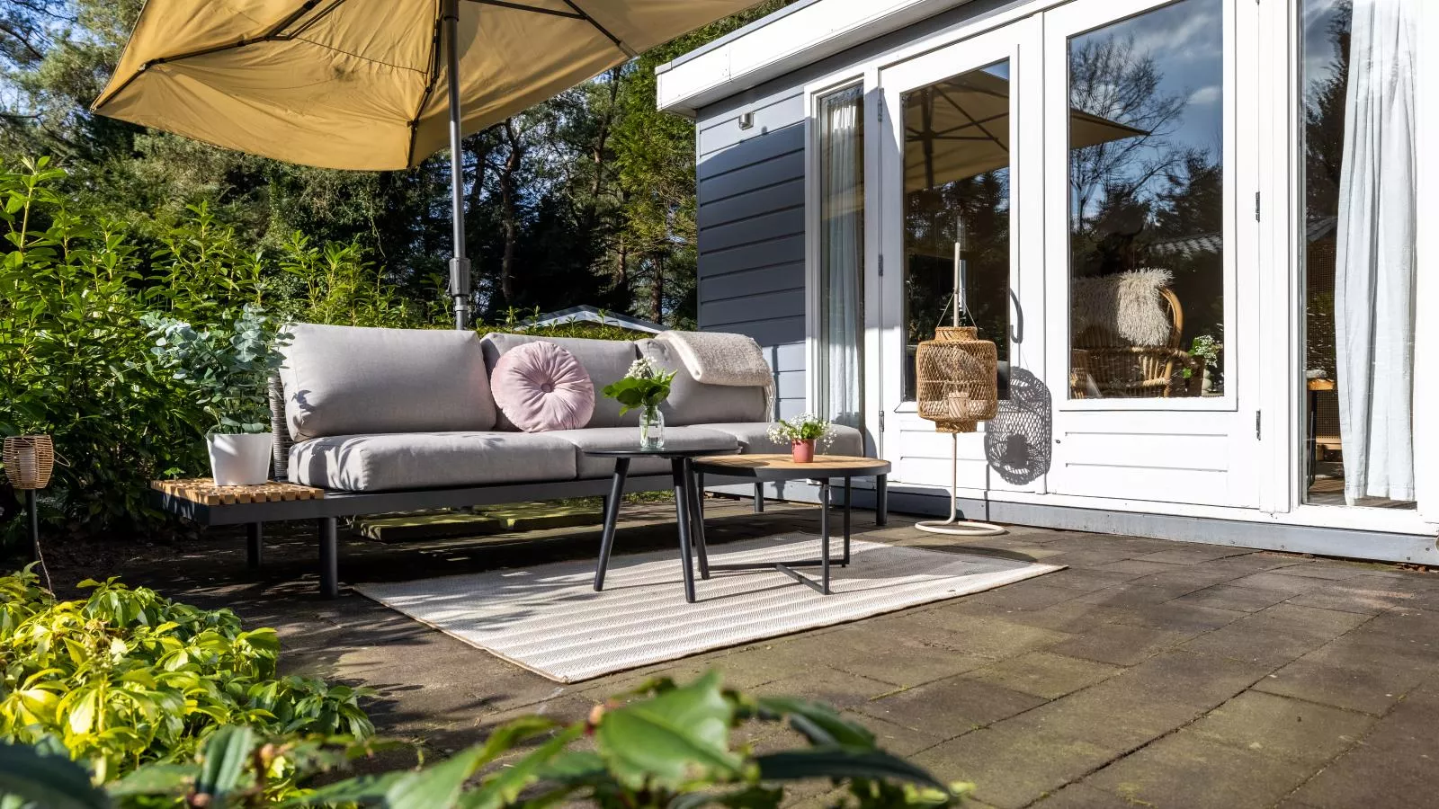 Boschalet Stijn - Terrasse/Balkon