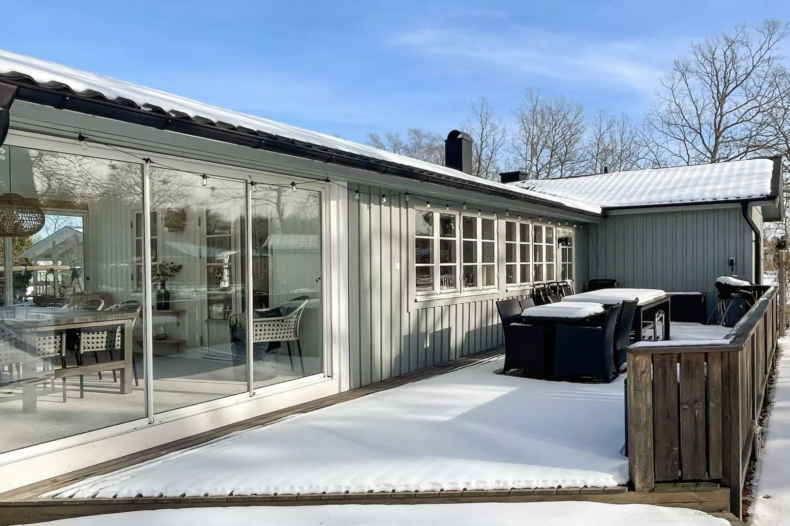 5 Sterne Ferienhaus in FÄRJESTADEN - Im Freien