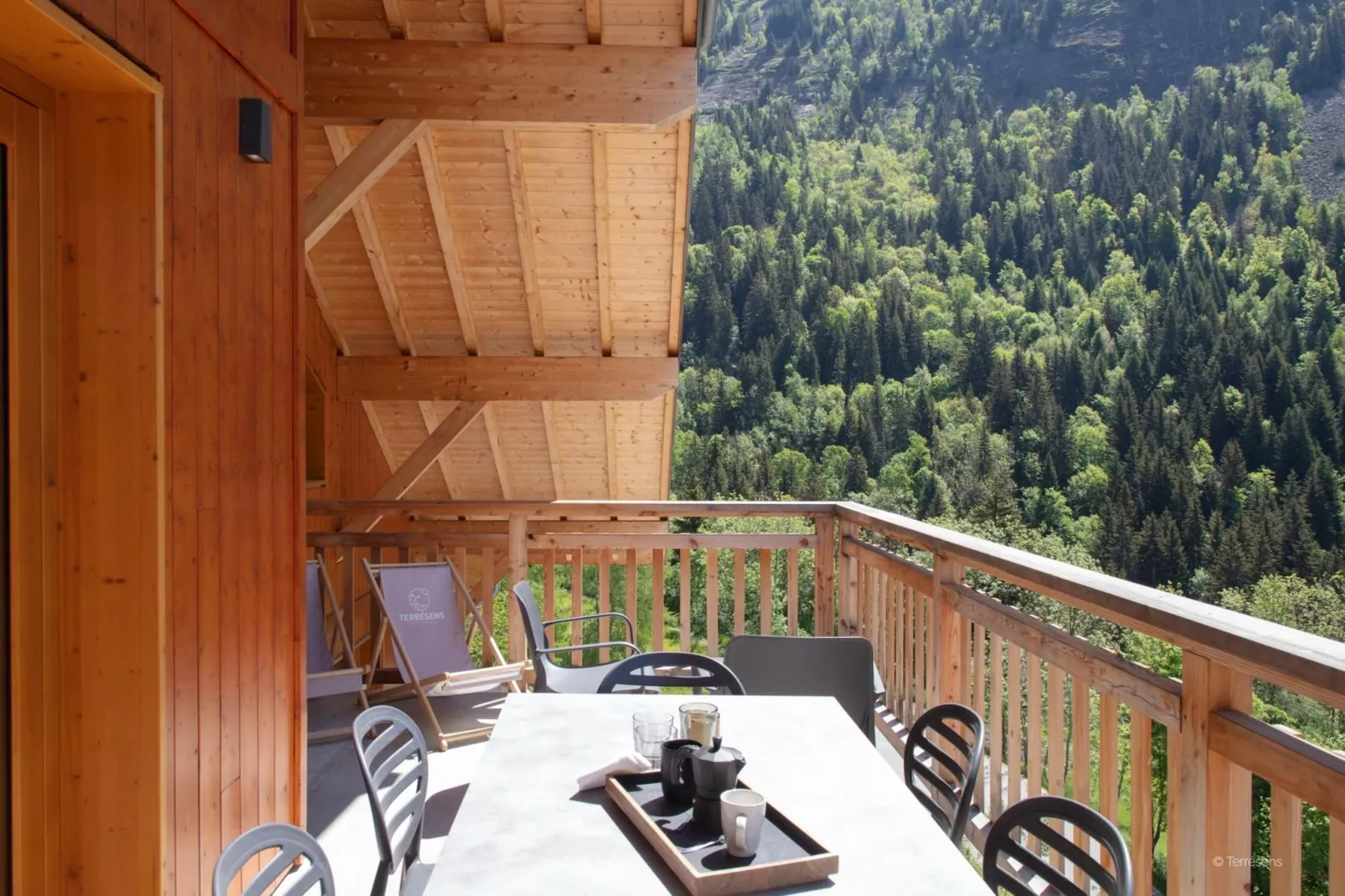 VAUJANY Edelweiss-A48S - Terrasse/Balkon