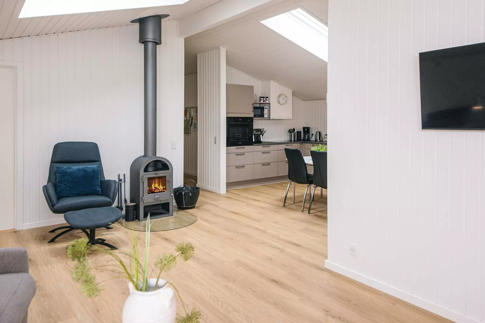 Maison de vacances pour 8 a Løkken-By Traum - Intérieur