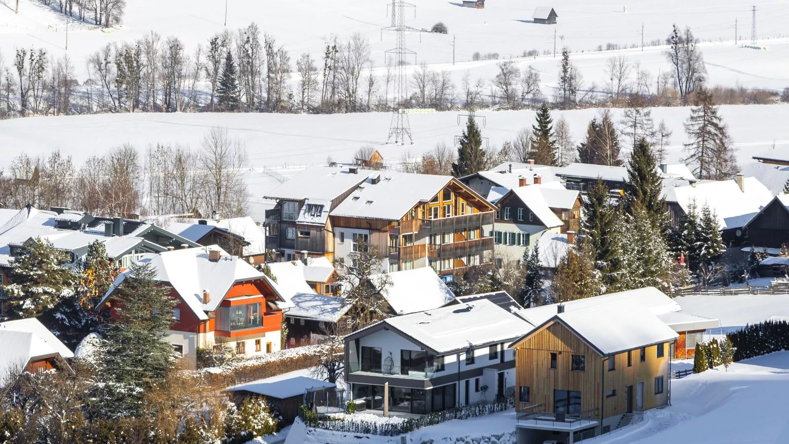 Apart33 Top 1-33 Penthouse - Area within 1km in winter