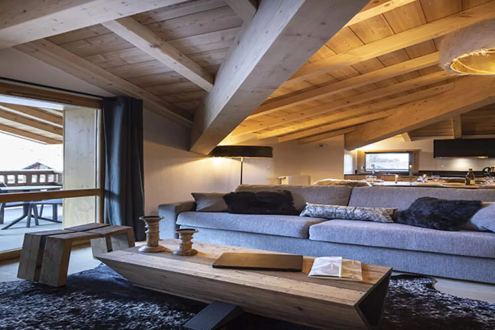 LES DEUX ALPES Neige et Soleil -A38P - Wohnzimmer