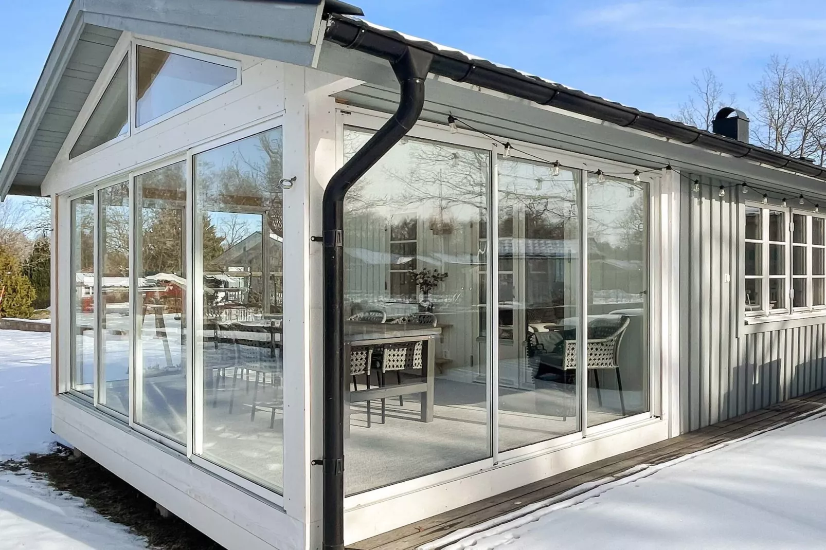 5 Sterne Ferienhaus in FÄRJESTADEN - Im Freien