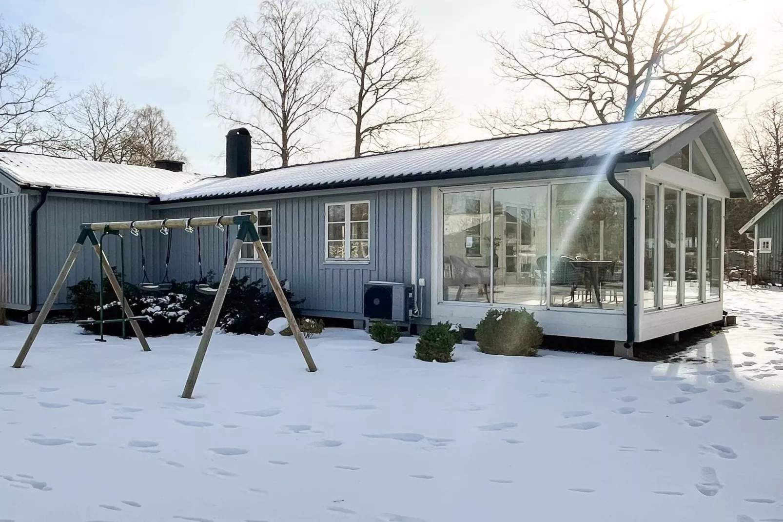 5 Sterne Ferienhaus in FÄRJESTADEN - Im Freien